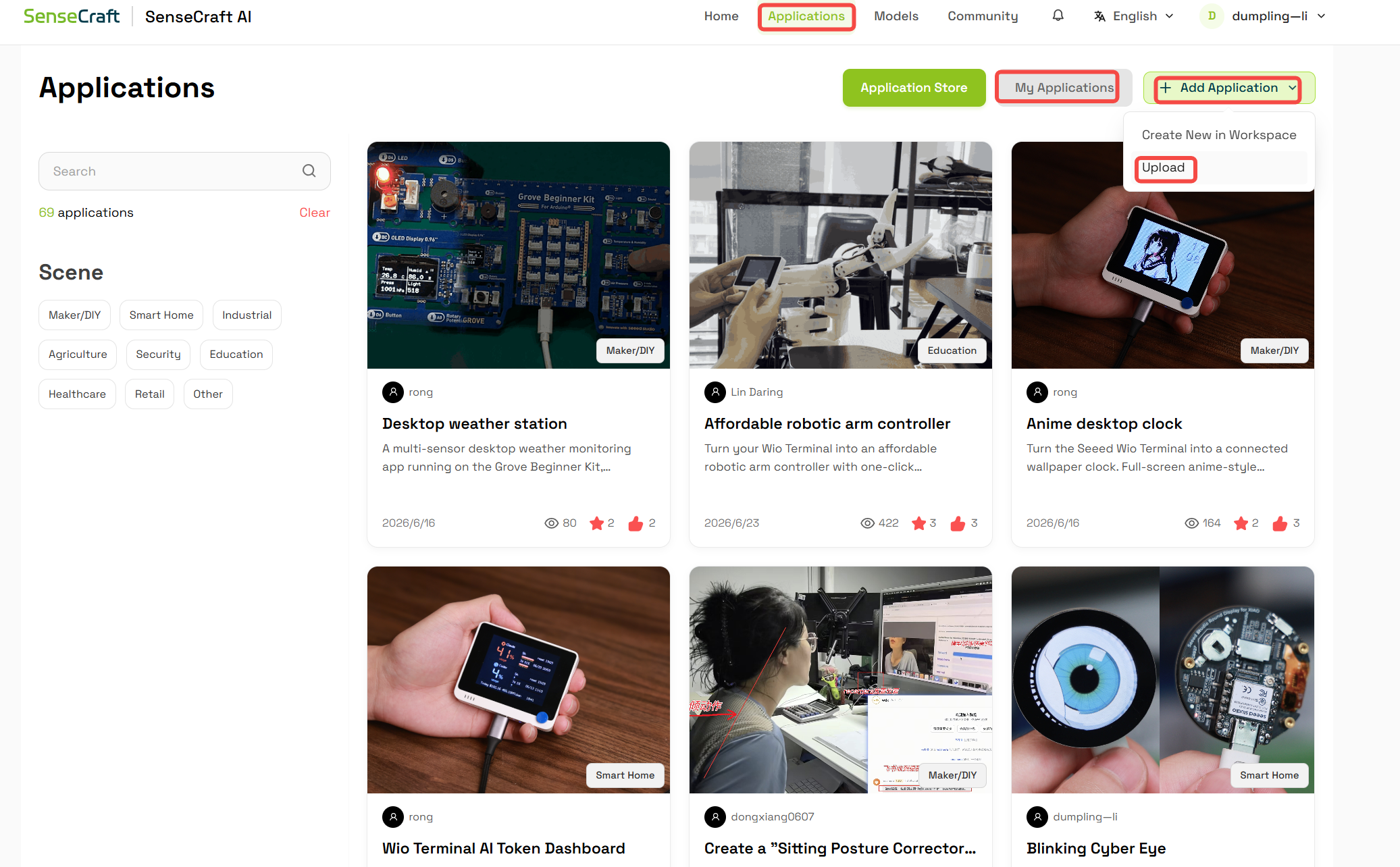 Create New App