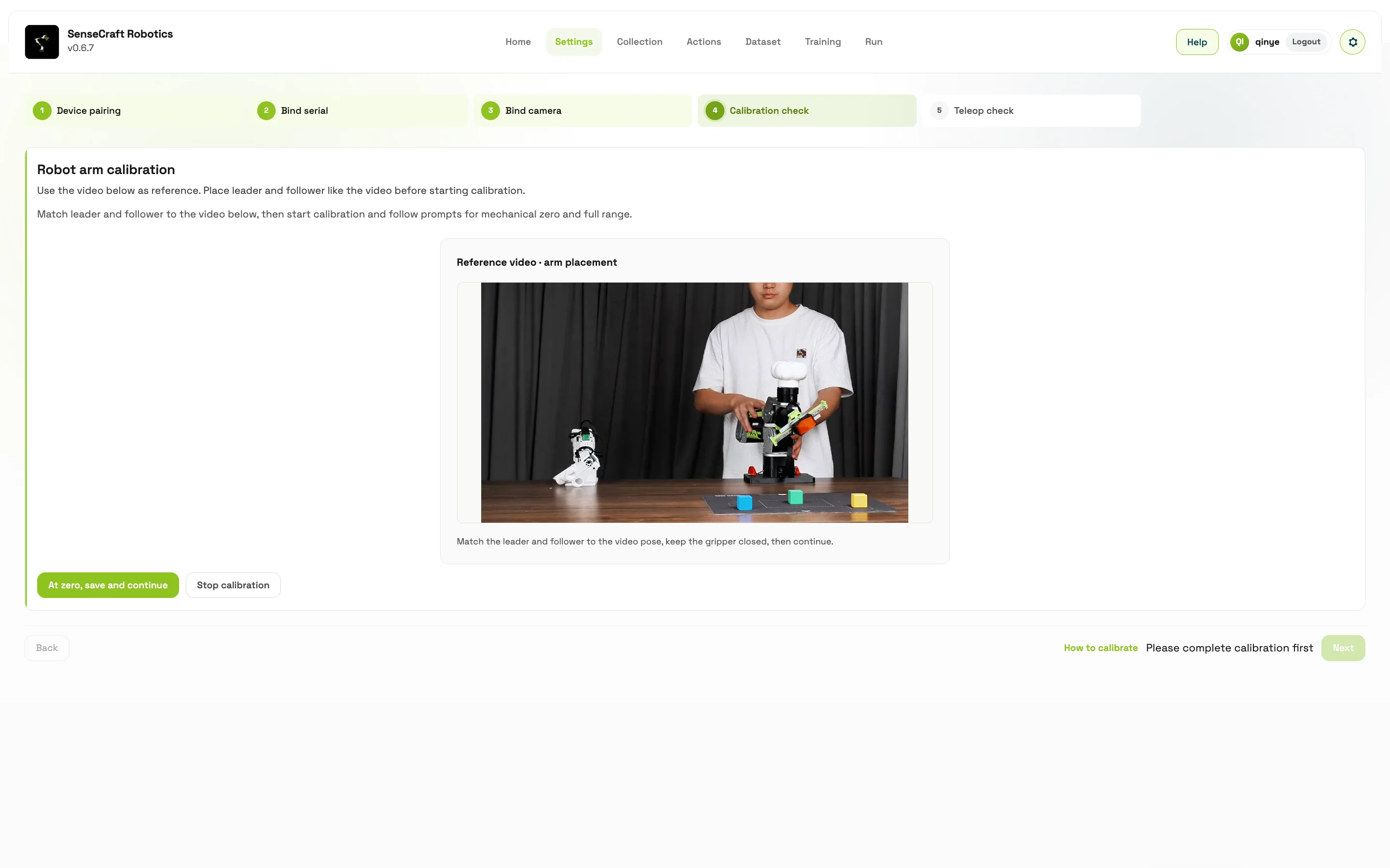 Device Setup screenshot 3