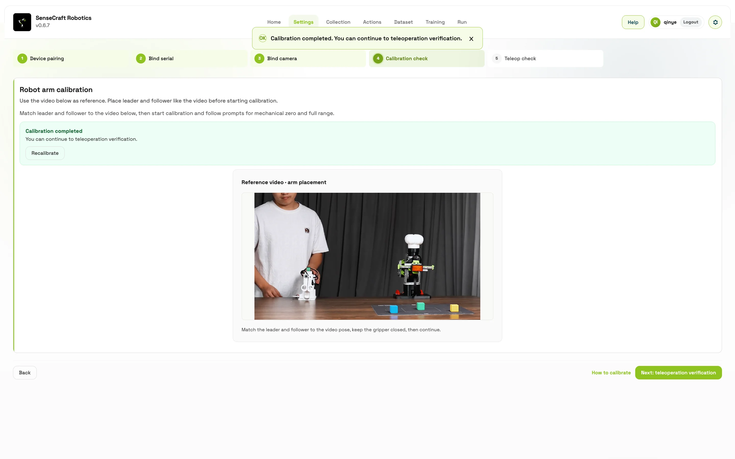 Device Setup screenshot 4