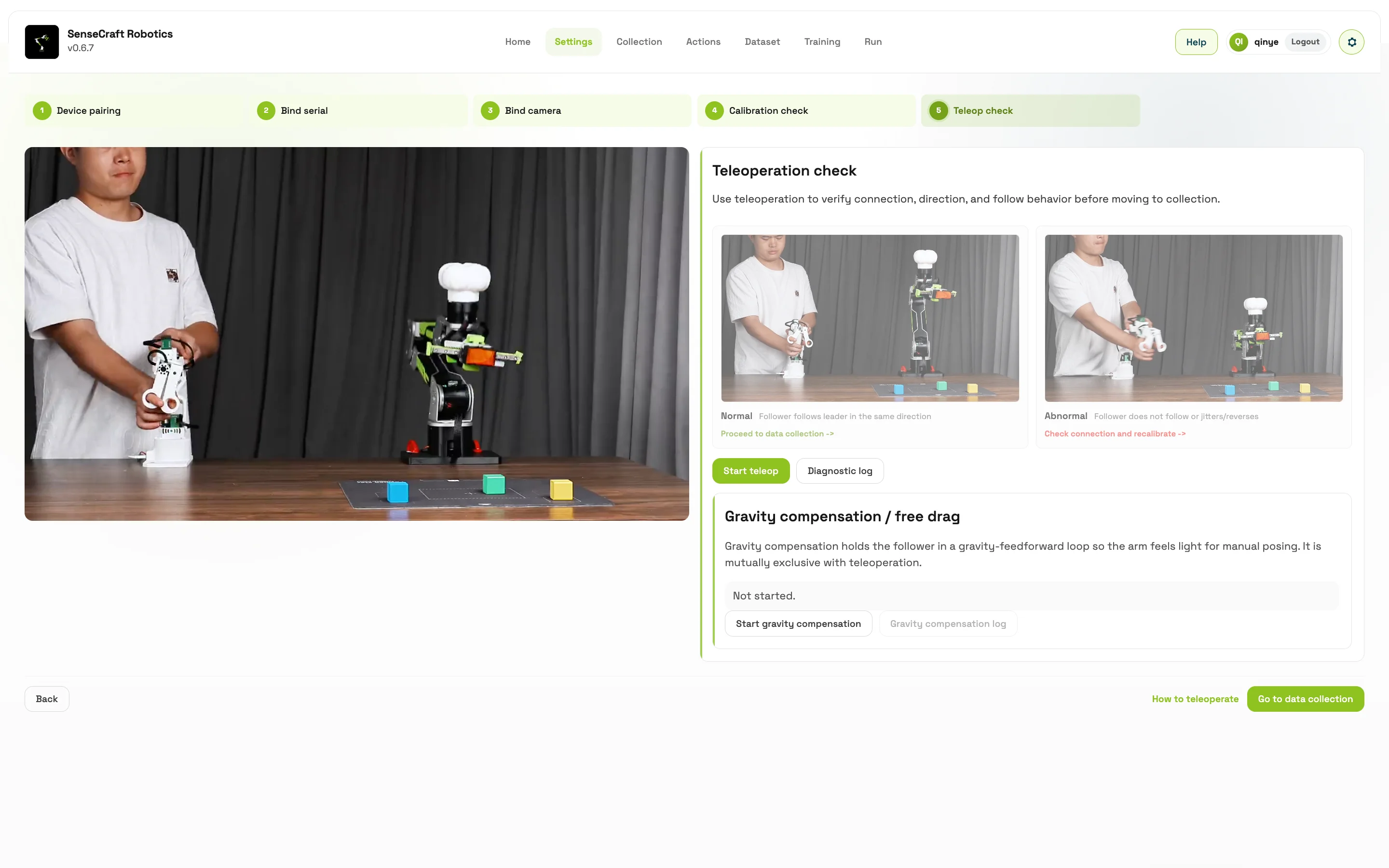 Device Setup screenshot 5
