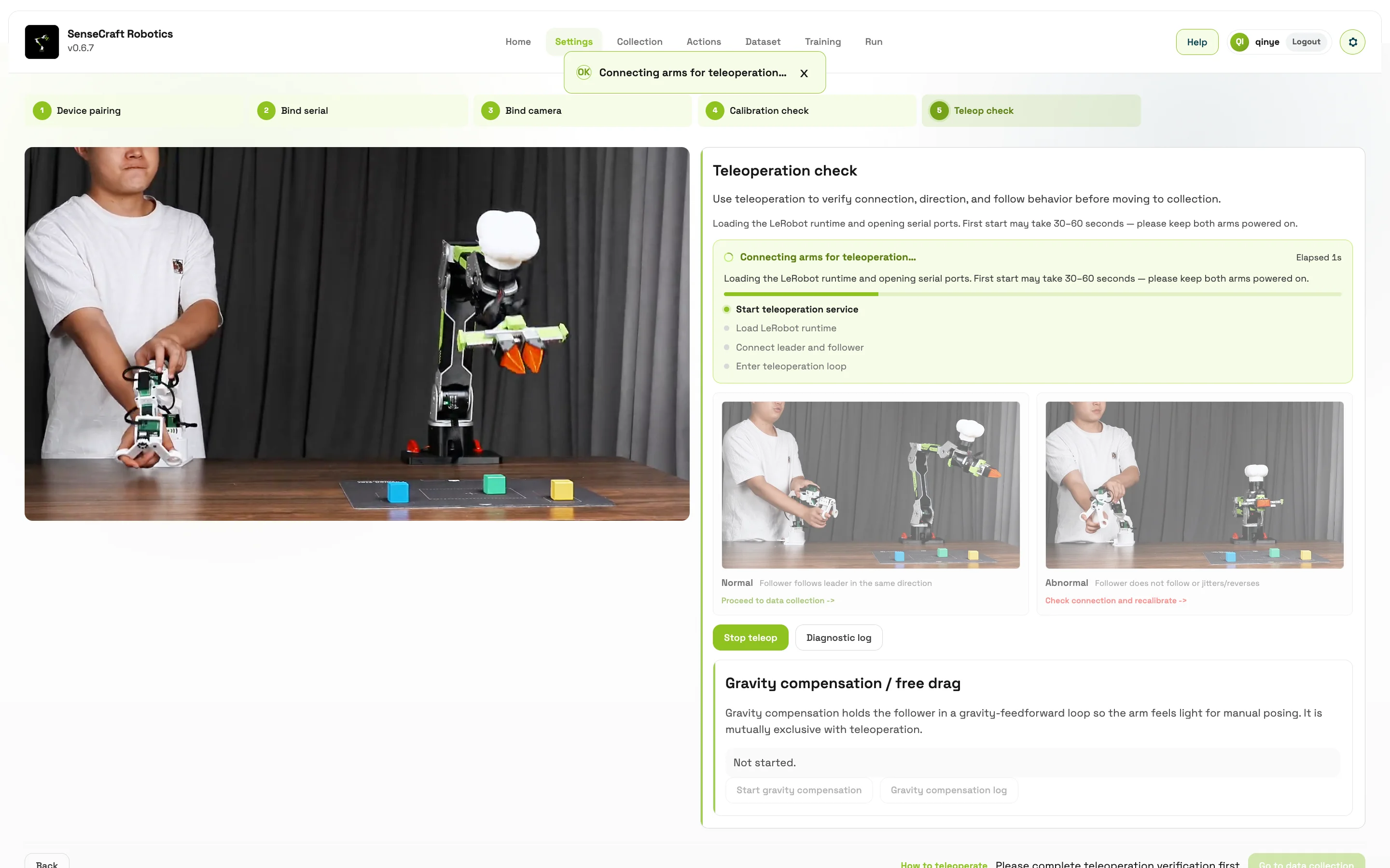 Device Setup screenshot 6
